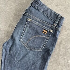 JOE'S Jeans Women's Cropped Bootcut Denim‎ Jeans Dark Wash Classic Style Size 27
